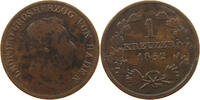 BADEN DURLACH 1 KREUZER Leopold (1830-1852) -
