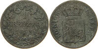 BAYERN 1 KREUZER Ludwig I. (1825-1848) -