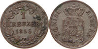 BAYERN 1 KREUZER Maximilian II. Joseph (1848-1864) -