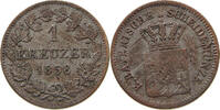 BAYERN 1 KREUZER Maximilian II. Joseph (1848-1864) -