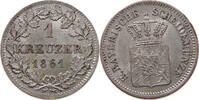 BAYERN 1 KREUZER Maximilian II. Joseph (1848-1864) -
