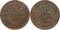 BAYERN 1 KREUZER Maximilian II. Joseph (1848-1864 -