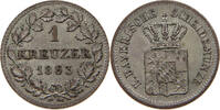 BAYERN 1 KREUZER Maximilian II. Joseph (1848-1864 -