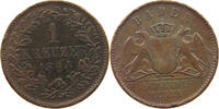 BADEN DURLACH 1 KREUZER Friedrich I. (1852-1907) -