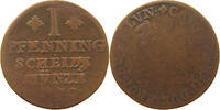 BRAUNSCHWEIG WOLFENBÜTTEL 1 PFENNIG Karl I. 1735-1780 -