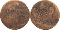 BAYERN 1 PFENNIG Karl Theodor (1777-1799) -