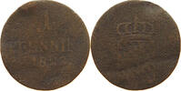 BAYERN 1 PFENNIG Maximilian I. Joseph (1806-1825) -