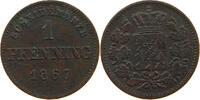 BAYERN 1 PFENNIG Ludwig II. (1864-1886) -