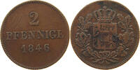 BAYERN 2 PFENNIG Ludwig I. (1825-1848) -