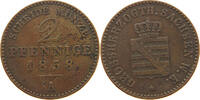 SACHSEN WEIMAR EISENACH 2 PFENNIG Karl Alexander (1853-1901) -