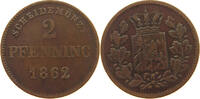 BAYERN 2 PFENNIG Maximilian II. Joseph (1848-1864) -