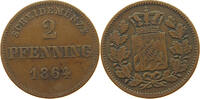BAYERN 2 PFENNIG Ludwig II. (1864-1886) -