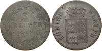 WÜRTTEMBERG 3 KREUZER Wilhelm I. (1816-1864) -