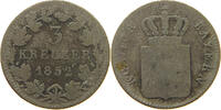 BAYERN 3 KREUZER Maximilian II. Joseph (1848-1864) -