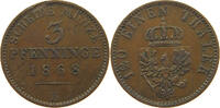 BRANDENBURG PREUSSEN 3 PFENNIG Wilhelm I. (1861-1888) -