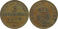 BRANDENBURG PREUSSEN 3 PFENNIG Wilhelm I. (1861-1888) -