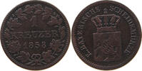 BAYERN KREUZER Maximilian II. Joseph (1848-1864) -