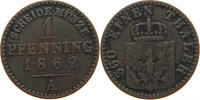 BRANDENBURG PREUSSEN PFENNIG Wilhelm I. (1861-1888) -