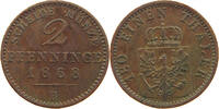 BRANDENBURG PREUSSEN 2 PFENNIG Wilhelm I. (1861-1888) -