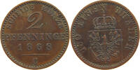 BRANDENBURG PREUSSEN 2 PFENNIG Wilhelm I. (1861-1888) -