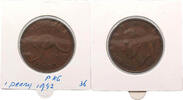 AUSTRALIA PENNY GEORGE VI. (1936-1952) -