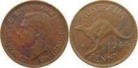 AUSTRALIA PENNY GEORGE VI. (1936-1952) -