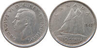 CANADA 10 CENTS GEORGE VI. (1936-1952) -