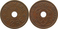 DENMARK 2 ÖRE CHRISTIAN X. (1912-1947) -