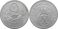 DENMARK 2 ÖRE CHRISTIAN X. (1912-1947) -