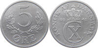 DENMARK 5 ÖRE CHRISTIAN X. (1912-1947) -
