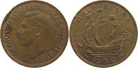 GREAT BRITAIN HALF PENNY GEORGE VI. (1936-1952) -