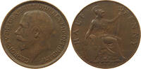 GREAT BRITAIN HALFPENNY GEORGE V. (1910-1936) -