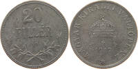 HAUS HABSBURG 20 FILLER KARL I. (1916-1919) -