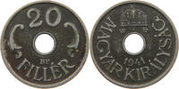 HUNGARY 20 FILLER ADMIRAL MIKLOS HORTY (1920-1944) -