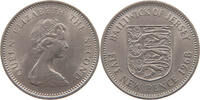 JERSEY 5 NEW PENCE ELIZABETH II. (1952-2022) -