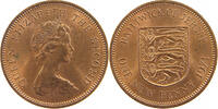 JERSEY NEW PENNY ELIZABETH II. (1952-2022) -