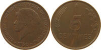 LUXEMBOURG 5 CENTIMES CHARLOTTE (1919-1964) -
