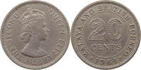 MALAYA AND BRITISH BORNEO 20 CENTS -
