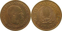 SIERRA LEONE 1 CENT -