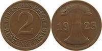 WEIMARER REPUBLIK 2 RENTENPFENNIG DIE ERROR -