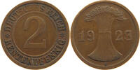 WEIMARER REPUBLIK 2 RENTENPFENNIG -