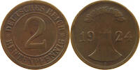WEIMARER REPUBLIK 2 RENTENPFENNIG -