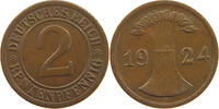 WEIMARER REPUBLIK 2 RENTENPFENNIG -