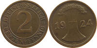 WEIMARER REPUBLIK 2 RENTENPFENNIG -