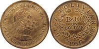 BOLIVIA 10 BOLIVAR -