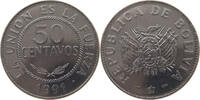 BOLIVIA 50 CENTAVOS -