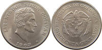 COLOMBIA 50 CENTAVOS 1963 VZ 9,00 EUR  zzgl. 5,99 EUR Versand