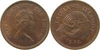 FALKLAND ISLANDS 1/2 CENT ELIZABETH II. (1952-2022) -