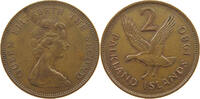 FALKLAND ISLANDS 2 PENCE ELIZABETH II. (1952-2022) -