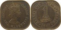 MALAYA AND BRITISH BORNEO 1 CENT ELIZABETH II. (1952-2022) -